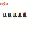 5colors*6pcs=30pcs/lot WH148 potentiometer knobs 15X17mm 6mm  potentiometer 5 colors knob cap Yellow Orange Blue White Red