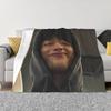 Kenji Kishimoto Shatter Me Blankets Soft Warm Flannel Throw Blanket Cover for Bed Living room Picnic Travel Home Couch