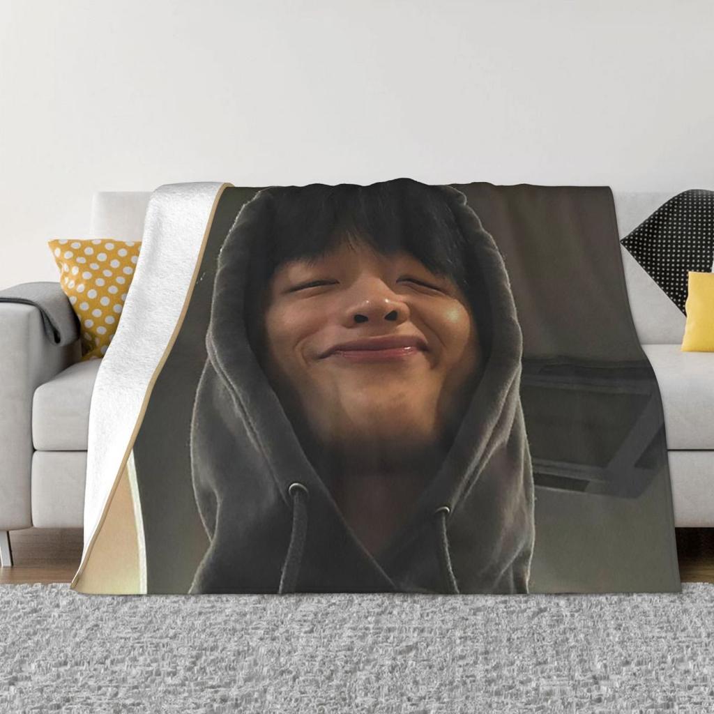 Kenji Kishimoto Shatter Me Blankets Soft Warm Flannel Throw Blanket Cover for Bed Living room Picnic Travel Home Couch
