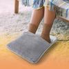 Winter Electric Foot Heating Pad USB Charging Foot Warmer Soft Plush Washable Heater Foot Warming Mat Mprove Sleeping Warmer