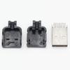 Shell Data Connection A Type DIY USB Black Male USB USB 2.0 Connector USB Socket USB Adapter