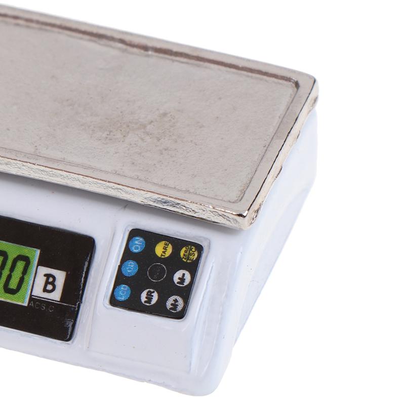 1:12 Dollhouse Miniature Electronic Scale Play Doll House Accessories Toy