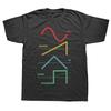 Electronic Musician Synthesizer Drum Machine Dj Vintage T Shirt Cotton Tshirt Fashion Japanese Analog Retro T-shirt Streetwear