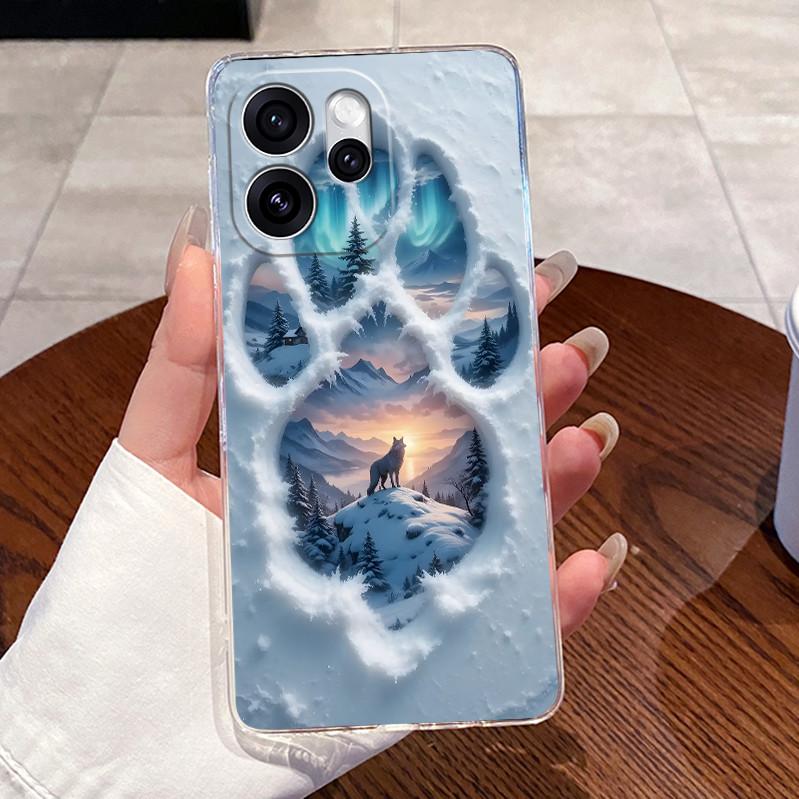 Für Oppo Reno15 Pro Mini CPH2813 Hülle Niedliches Liebesherz Kaninchen Transparent Weiches Silikon Rückabdeckung Für Oppo Reno 15 Pro Mini Handyhülle