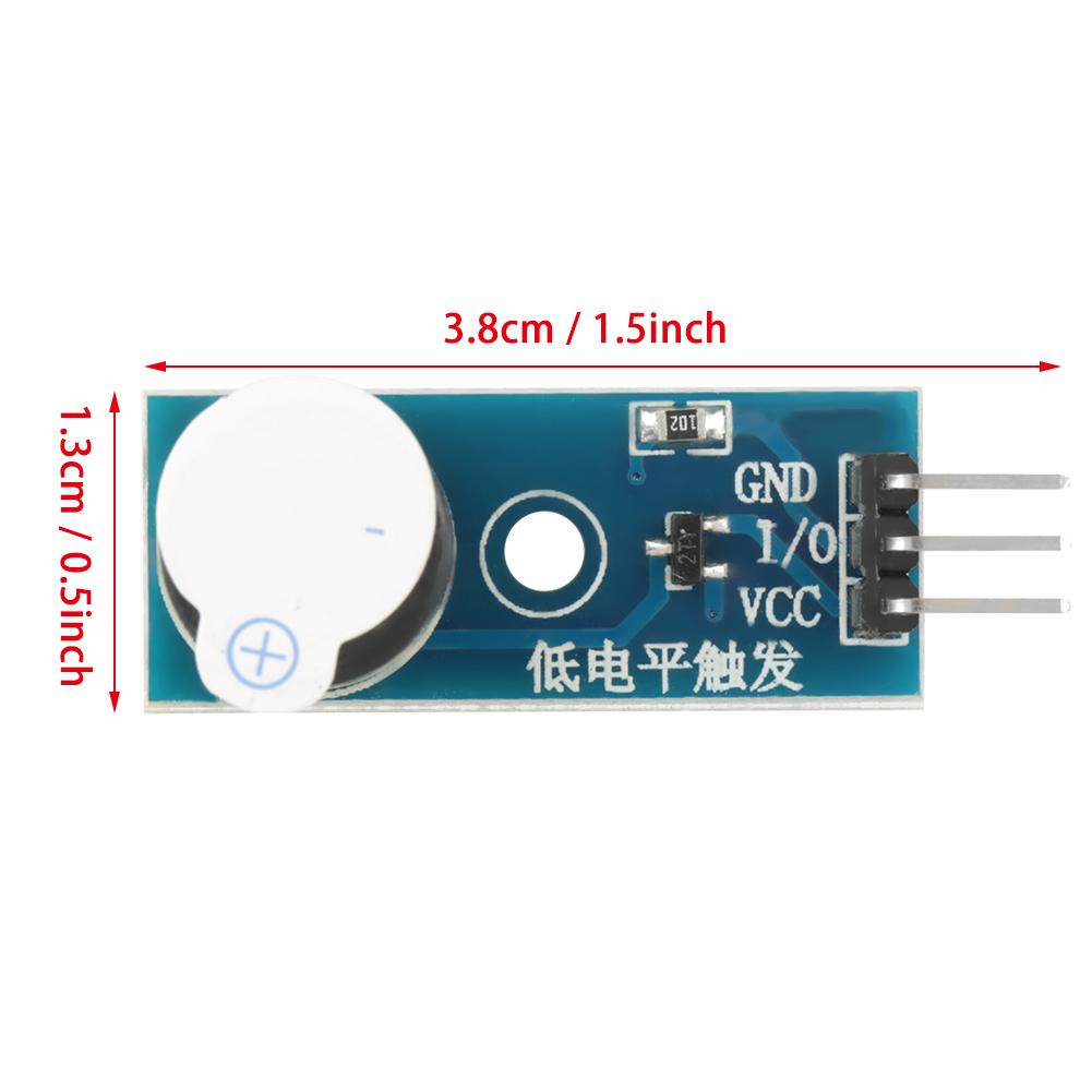 5pcs Active Buzzer Alarm Beeper Module 3.3V5V for Electronic Toys Alarming Devices Timers