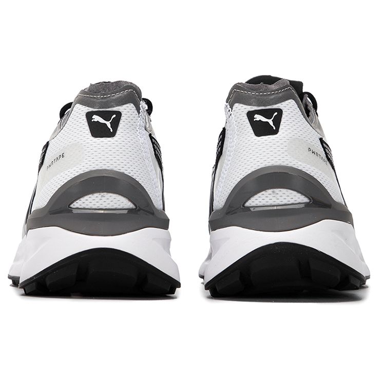 Puma Pwrframe Aerogram White Unisex Sneakers Silver 387169-01