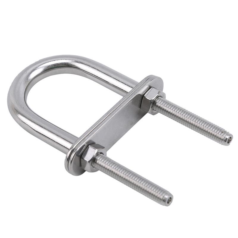 Marine U Bolt Hunting Bow Stern Eye U-Bolt Stainless Steel Marine Bolt Rope Rigging Replace Rowboats Accessories