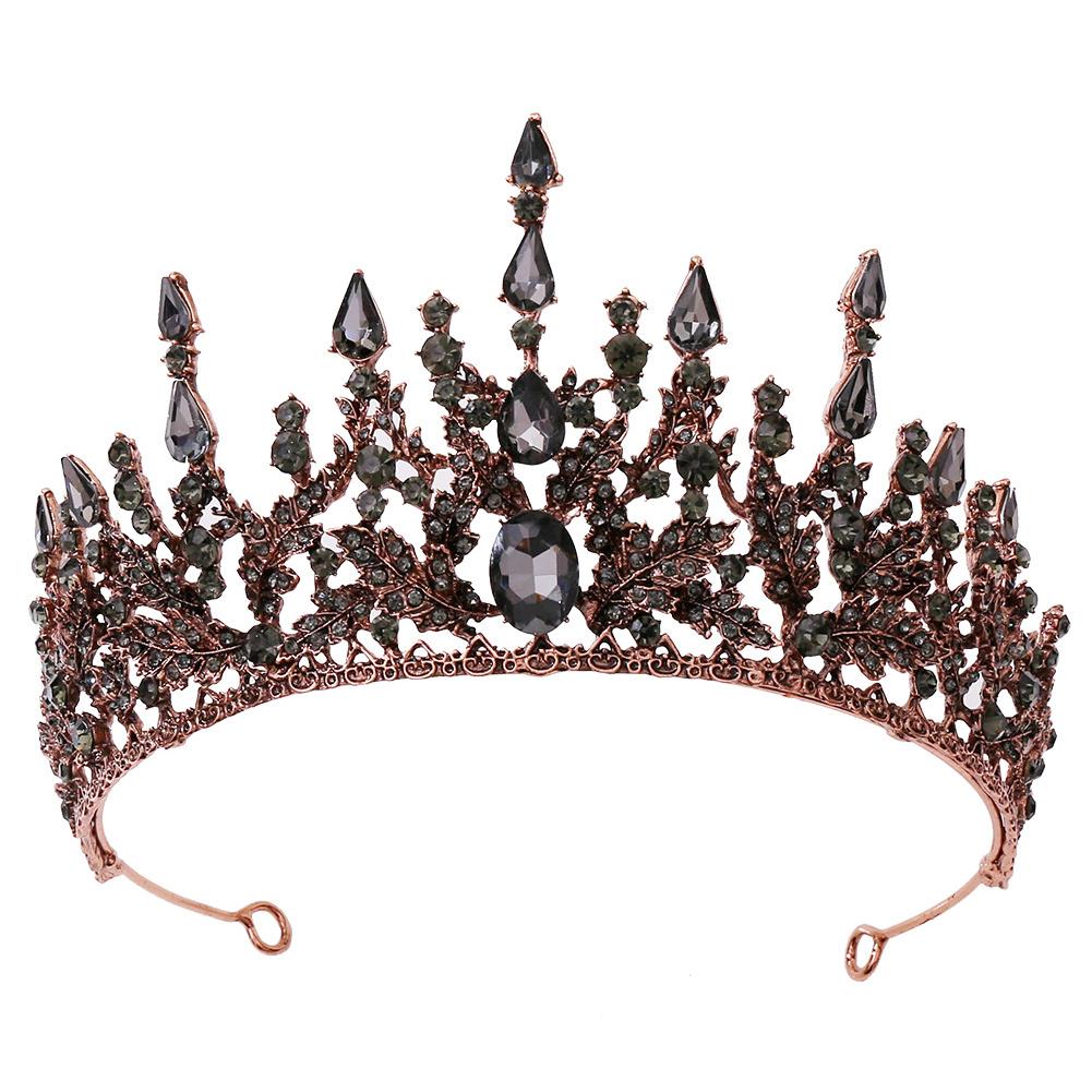 Crowns For Women Gothic Tiara For Girls Vintage Baroque Queen Crown For Wedding Pageant Prom Headpieces