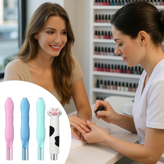 2Pcs Cat Eyes Nail Magnet Gel Nail Polish Love Heat Round Line Shape Nail Art Magnet Pen Home Salon Women Cat Eyes Magnetic Manicure Art Tools