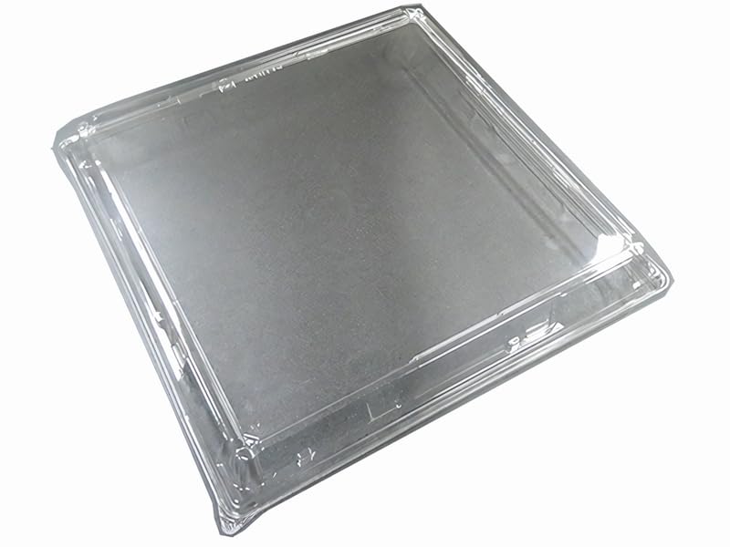

Tray T-Iwai-ga-oke 38-38 with Fitting Lid AP Eco (FPCO) Sushi Oke Lids, 10-Pack