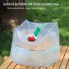 Folding Water Bucket Large Capacity Portable Water Bag Big Container PVC Bag Outdoor Camping Water Storage Supplies