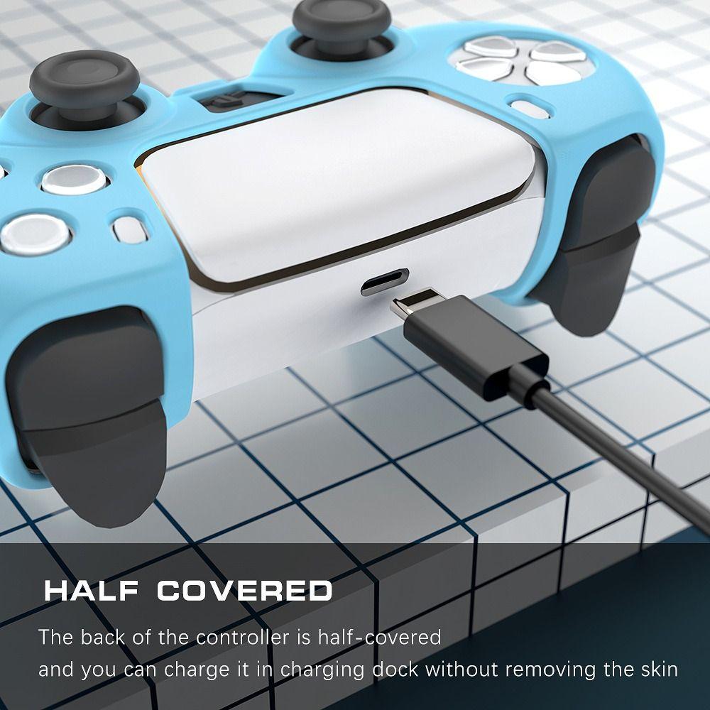 Antislip Gamepad Hoes Zachte Beschermhoes voor PlayStation 5 Dual Sense Game Accessoires