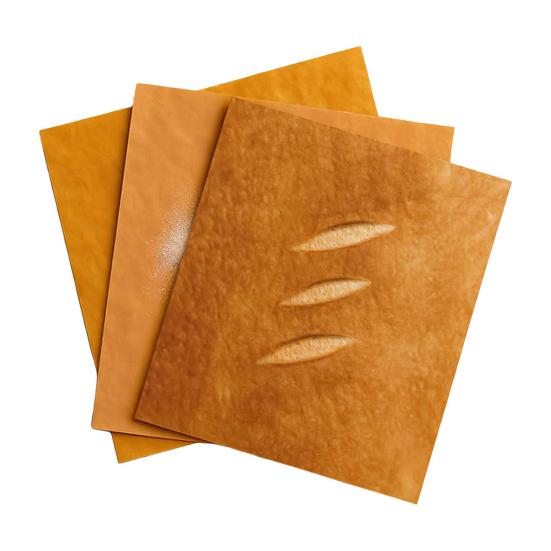 

Bread-Shaped Gift Wrapping Paper Rustic Bread Baguette Toast Design Packaging Kraft Paper for Weddings Anniversaries Birthdays DIY Crafts 16pcs