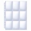 11-Ring Pockets Sleeve 9-Pocket Photo Album Refill Pages Kpop Photocard  Binder