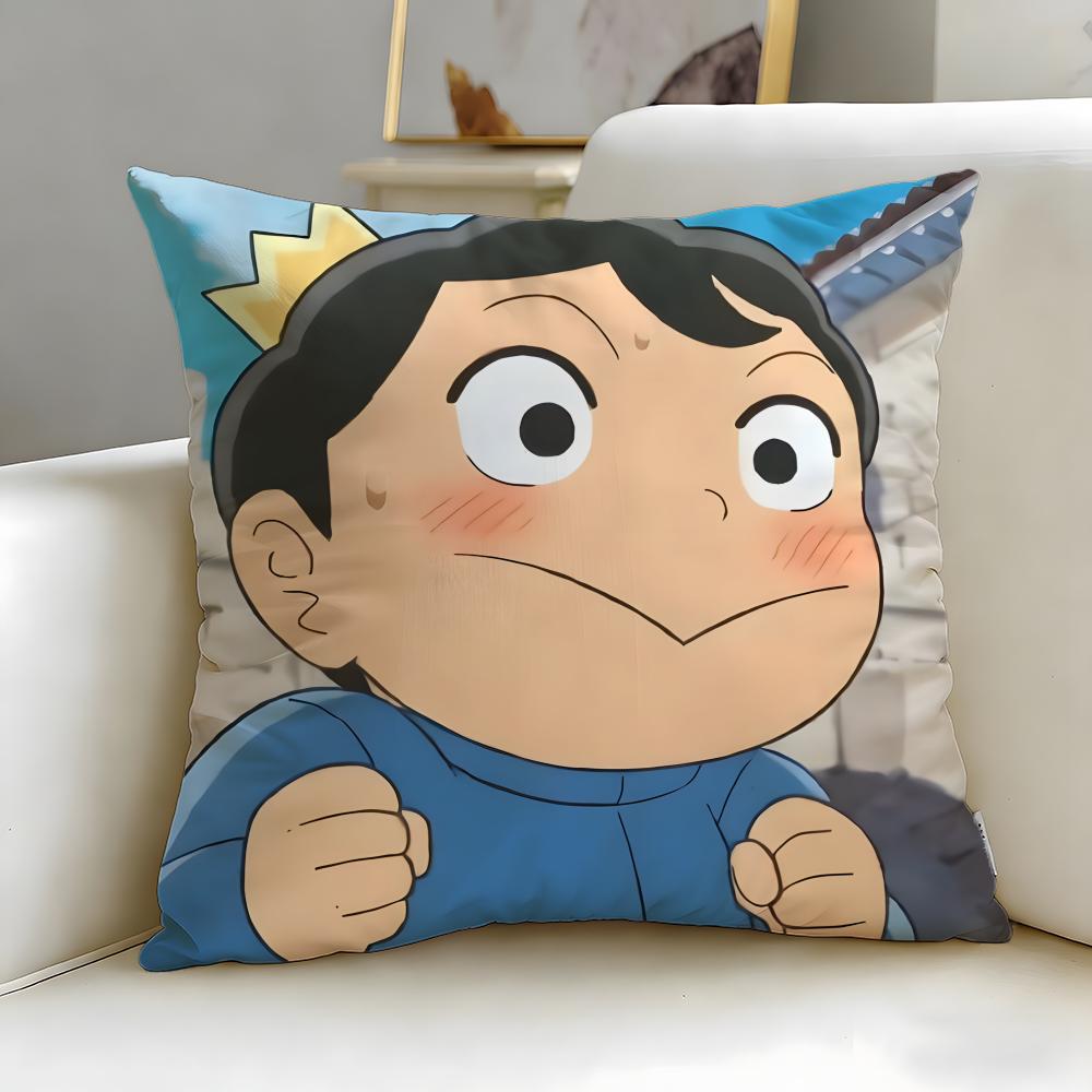 Popular Anime Ranking of Kings Cushion Cover Soft  EasyWash Pillow Case  Versatile for Couch Bed Travel and Office