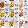 Glazură de lalele rusești Duze de patiserie cu trandafiri Instrumente pentru decorarea torturilor Duză pentru glazură de flori Sfaturi pentru cupcake Accesorii pentru copt