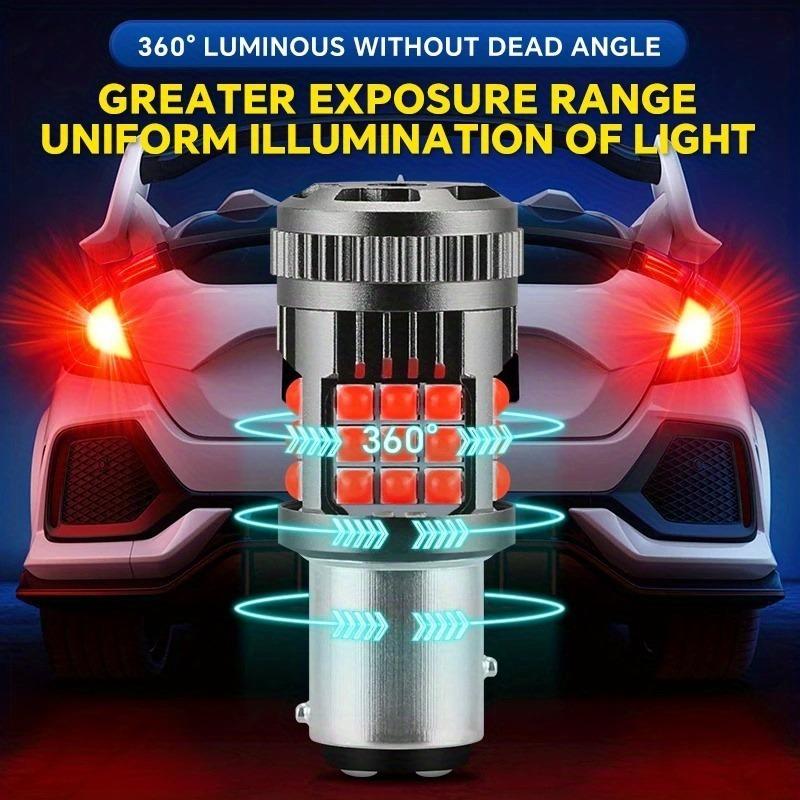 LED Car Brake Light 1156 1157 7440 Ultra Bright 3030 Chip Turn Signal Bulb 2pcs