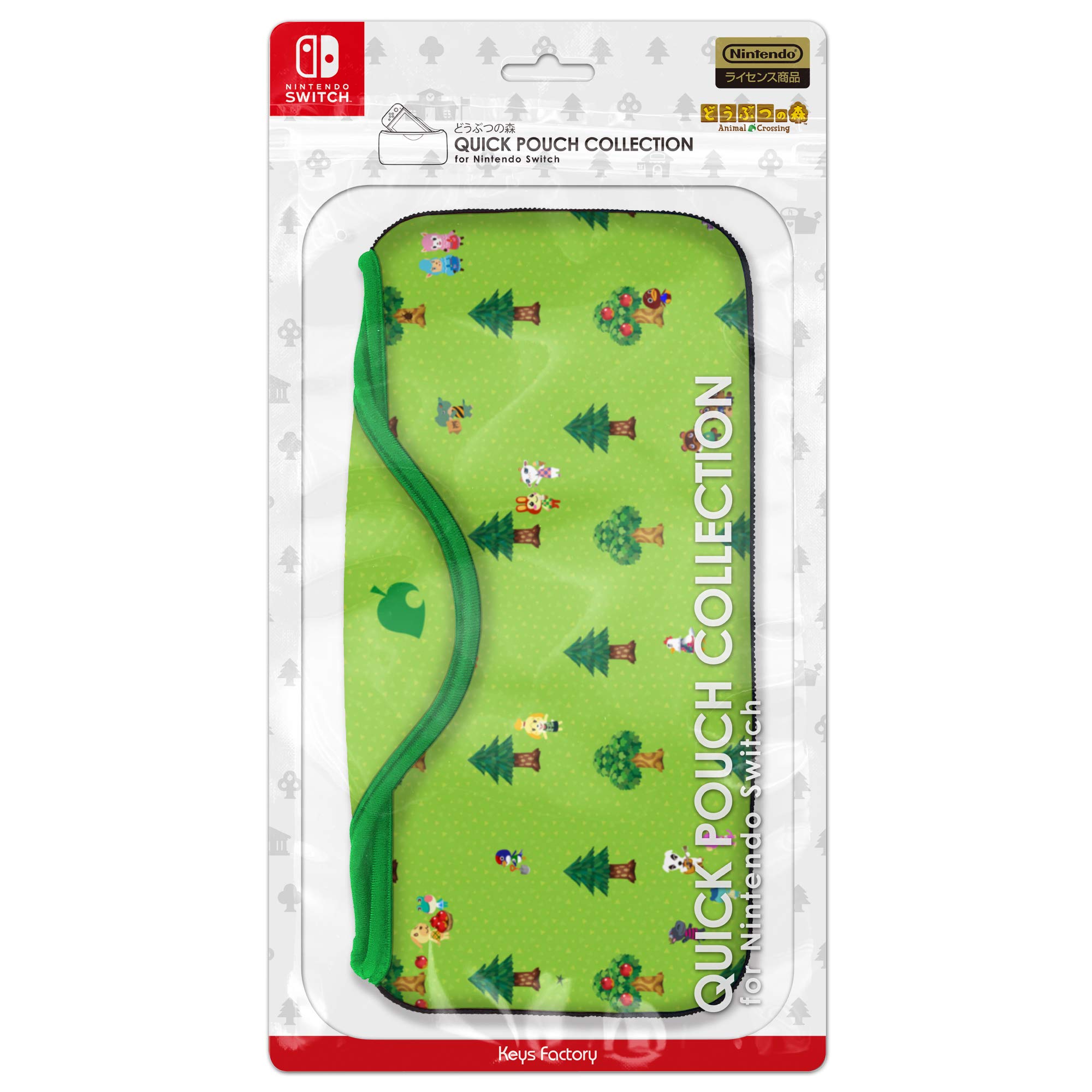 

licensed QUICK POUCH COLLECTION for Nintendo Switch New [Nintendo product] (Animal Crossing Horizons) Type-B