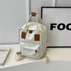 Mini Children's Backpack Simple School Bag Preppy Students Backpack Square School Bag  Student