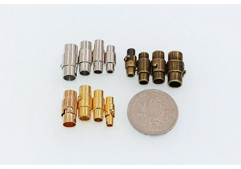 Magnetic Clasp for DIY Jewelry: Bracelet & Necklace Accessories (Safety Valve)