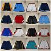 Mens Basketball Shorts NBA Team Design Cotton Athletic Practice Game Wear