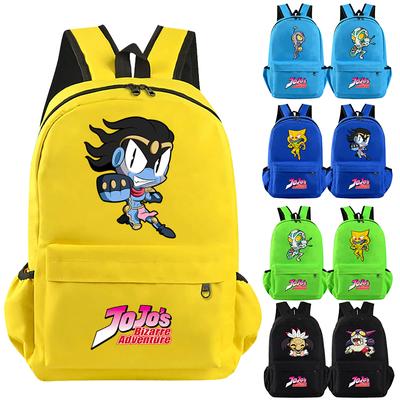 Mochila de aventura estampada de anime para adolescentes, presente escolar, bolsa de lona, mochila para meninas, mochila kawaii, bolsa de volta às aulas