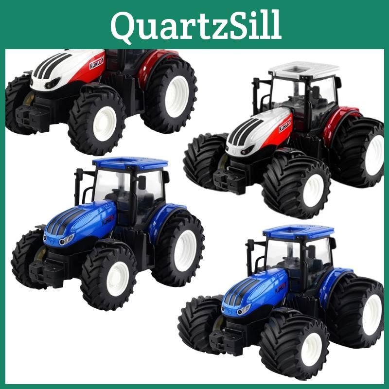 2.4g Slitina Rc Farmářský Stavební Traktor Hračka Pro Děti 4-6 Let