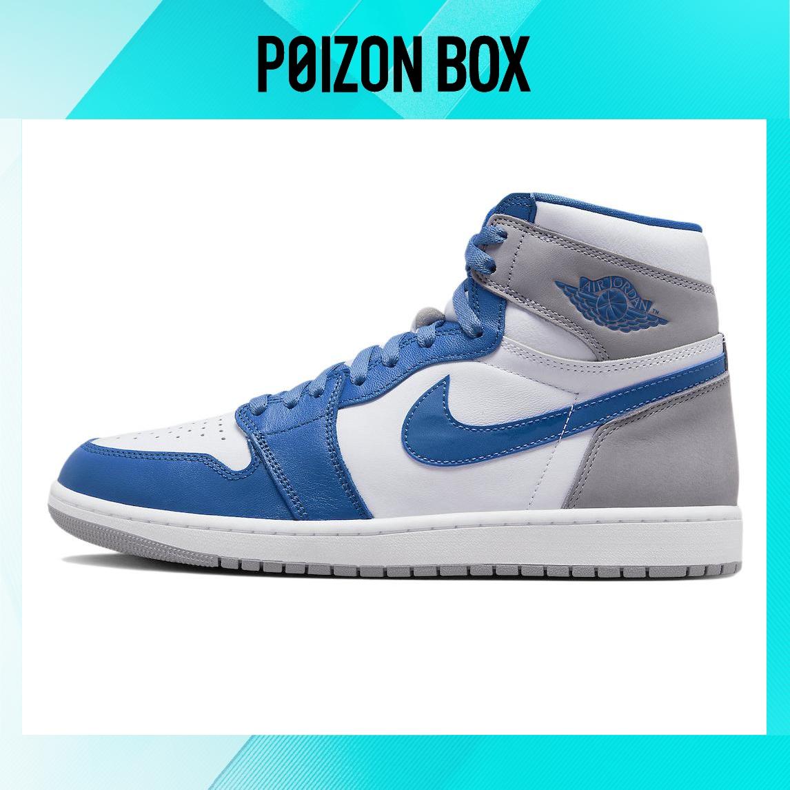 

кроссовки Jordan 1 Retro High OG True Blue DZ5485-410