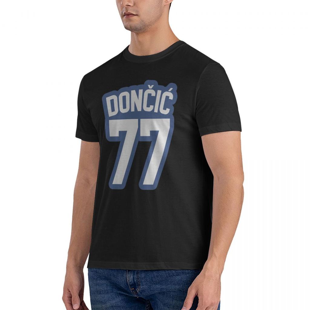 Luka Doncic Print Casual Loose Harajuku Unisex T-shirt Men's Short Sleeve Tshirt Anime Pattern Oversize T-shirts Customizable