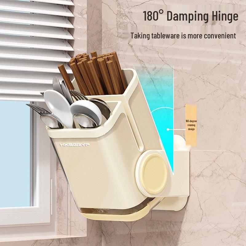 Chopstick & Cutlery Holder with Drainage
