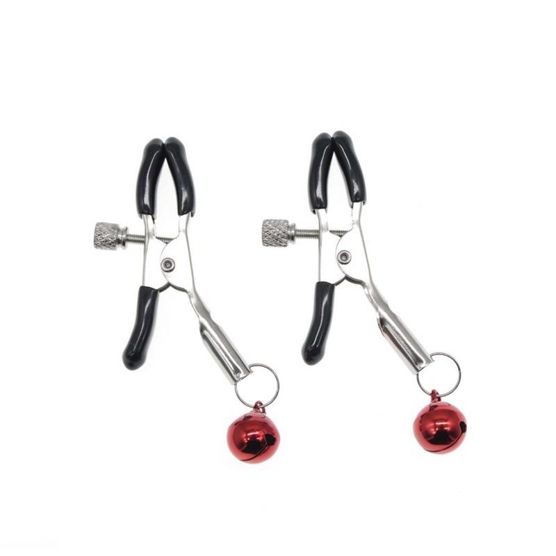 Breast Clips Adjustable Nipple Clamps with Bell Masturbation Sexy Toys Slaves Bdsm Bondage Fetish Exotic Accessories for Couples