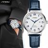 Men'S Watch Men'S Business Simple Slub Belt Watch Date Waterproof Watch 9877