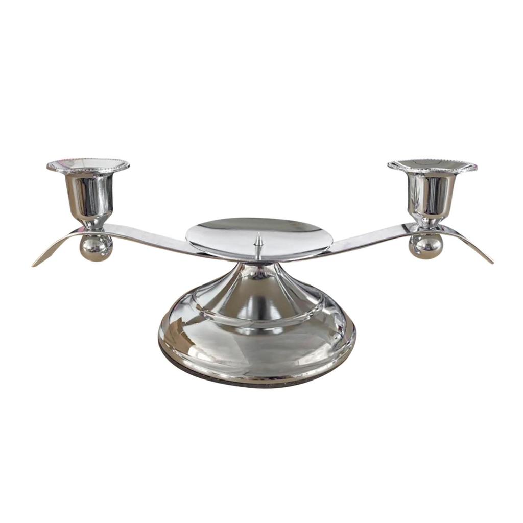 Sütun Mumluk Yemek Odası Masası Özel Etkinlikler için Şamdanlık