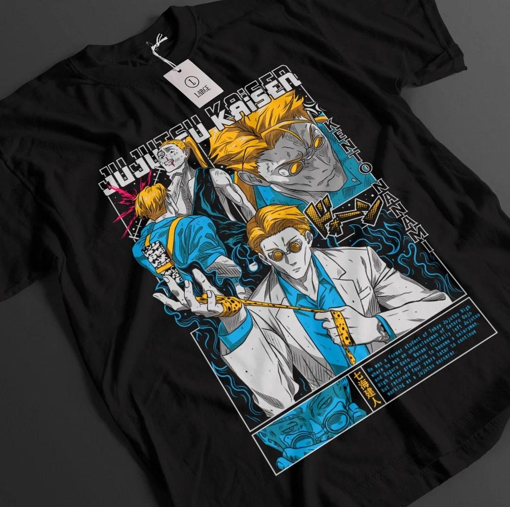 Jujutsu Kaisen Shirt Nanami TShirt Sukuna Gojo Toji Anime Unisex Tee S