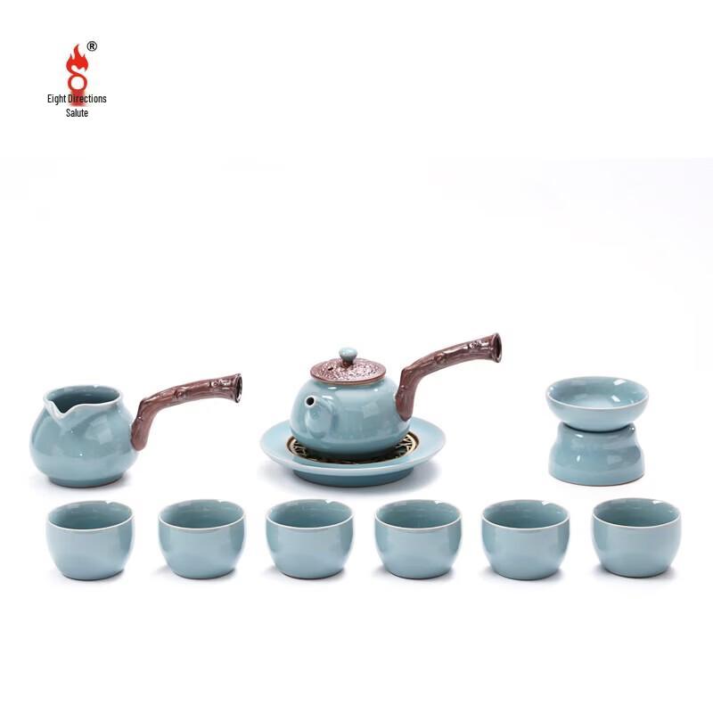 Bafangli Landscape Painting Chinese Tea Set