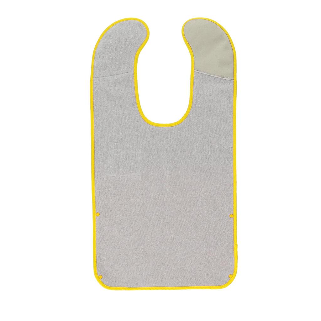 Marushin Bib Toara Microfiber Bib with Name Product 1815009900 toalla L, Blue, Stick-On Tag, Number