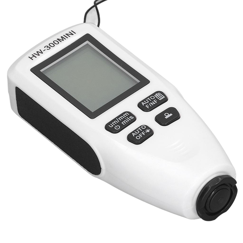 Car Coating Thickness Meter Automatic Measurement Automotive Paint Film Thickness Gauge White
