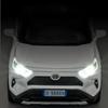 1/32 Toyota RAV4 SUV 2023 Alloy Die Cast Toy Car Model Sound and Light Pull Back Children's Toy Collectibles Birthday Gift