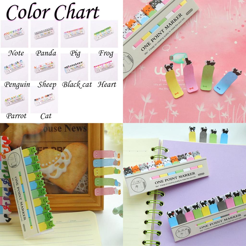 Innovativer 150 Seiten Sticker Lesezeichen Haftnotizen Mini Notizblock Für Kreative Schule Und Büro