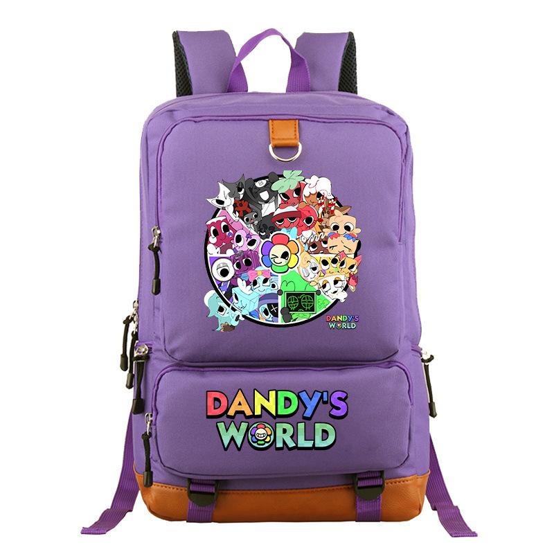 New Dandy's World Personalized Printing Korean Version Student Schoolbag Large-capacity Outdoor Travel Backpack