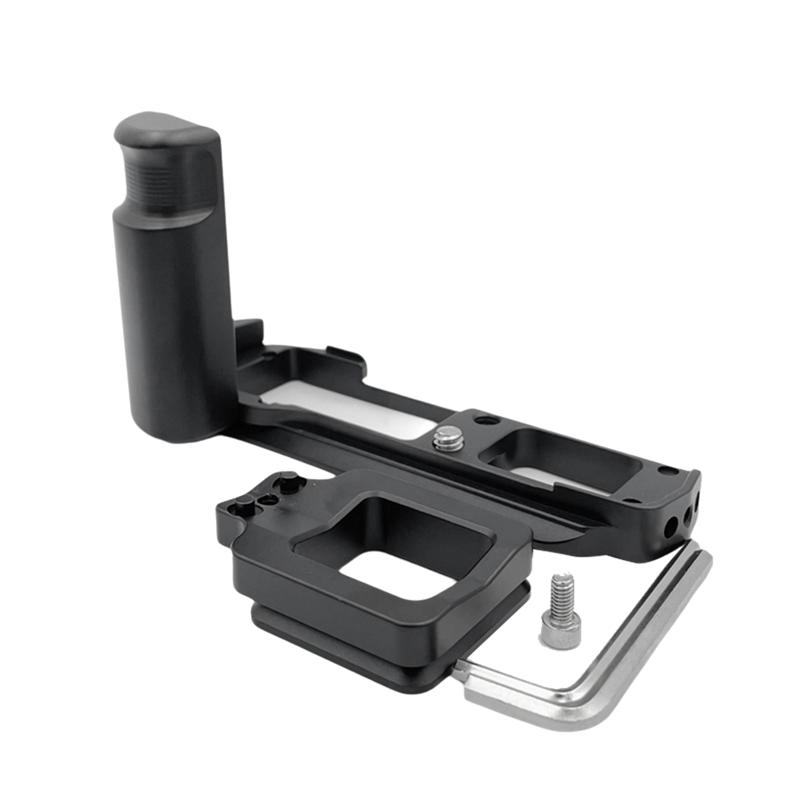 Camera Accessories L Bracket Hand Grip For Olympus E-M10 I/II Quick Release Plate Camera Grip Black