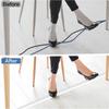 1pc 1m/2m/3meters Self-adhesive PVC Trunking Ground Wire Storage Fixed Trunking Anti Stepping Curved Flexible Cable Duct
