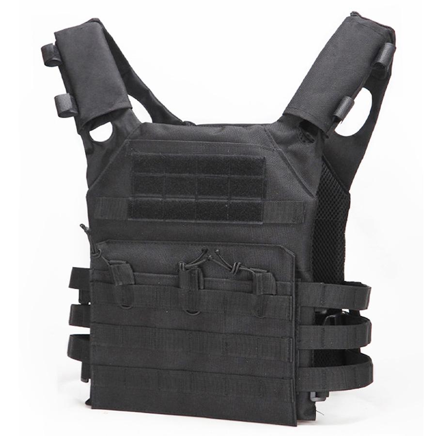 

Outdoor Training Vest Multi functional MOLLE Expansion Convenient Training COS Vest Lightweight JPC Vest чёрный
