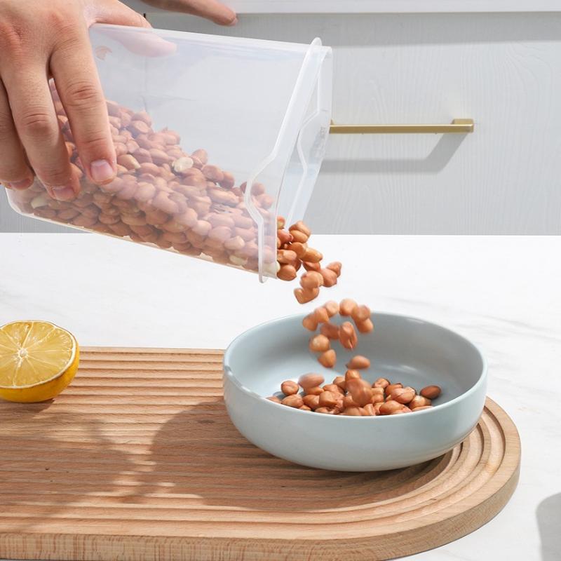 17Pcs/Set Freshness Preservation Box Set Plastic Lunch Box Kitchen Refrigerator Ingredient Packaging Microwave Lunch Box