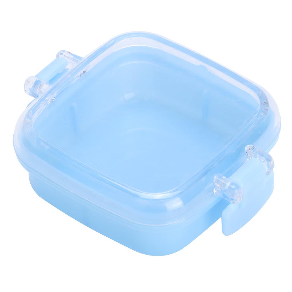 

12pcs Food Grade Plastic Candy Box Cookie Snack Storage Case with LidBlue синий