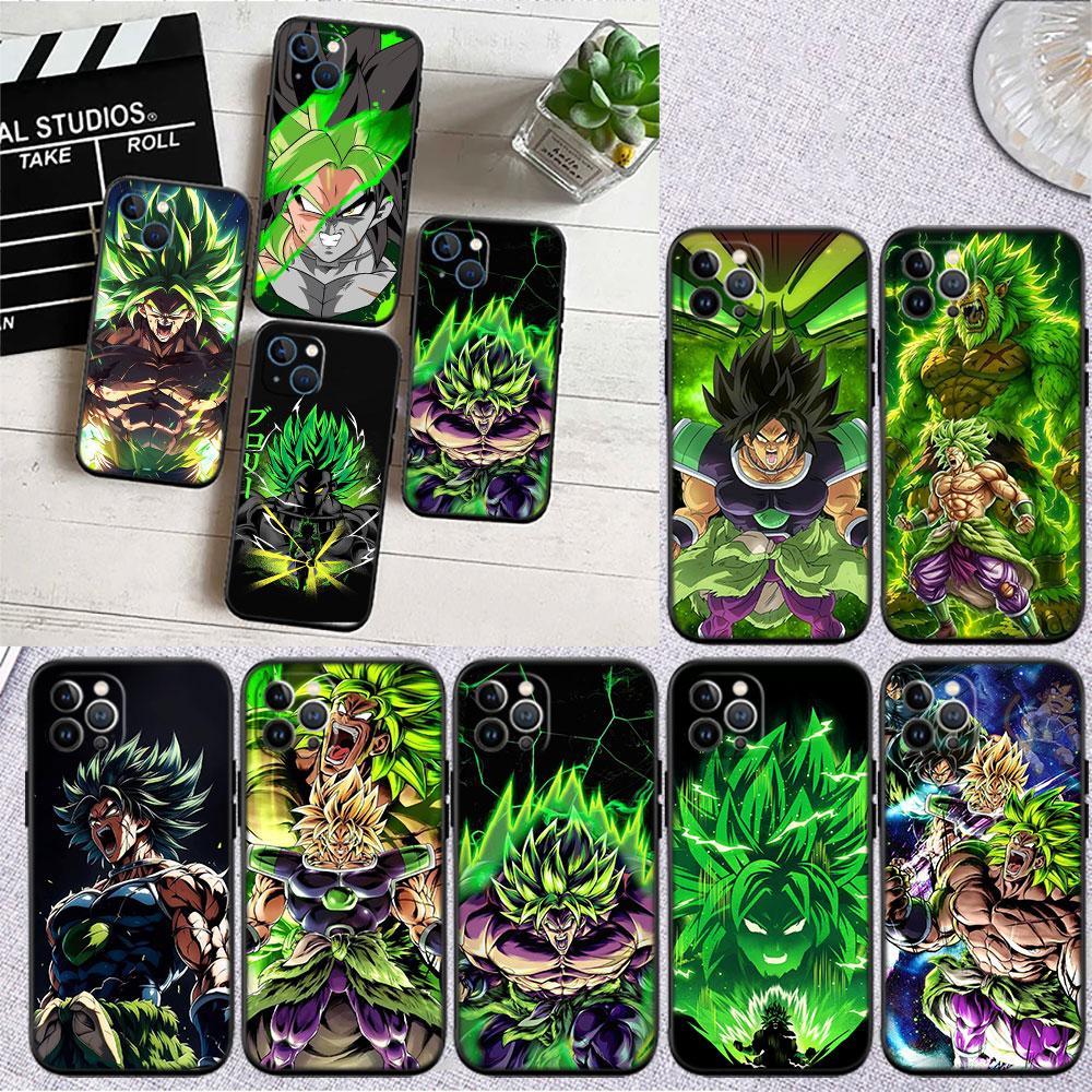 LO33 Dragon Ball BROLY Soft Shell Phone Case for Redmi Note 13 14 Pro+ Plus A3 A3X 13X 13C 13R 14S 14C 14R