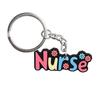 10Pz Portachiavi Medico Stetoscopio Uniforme da Infermiera Per Infermiera Medico Portachiavi Donne Uomini Moda Accessori Chiavi Medici Regalo per Amici