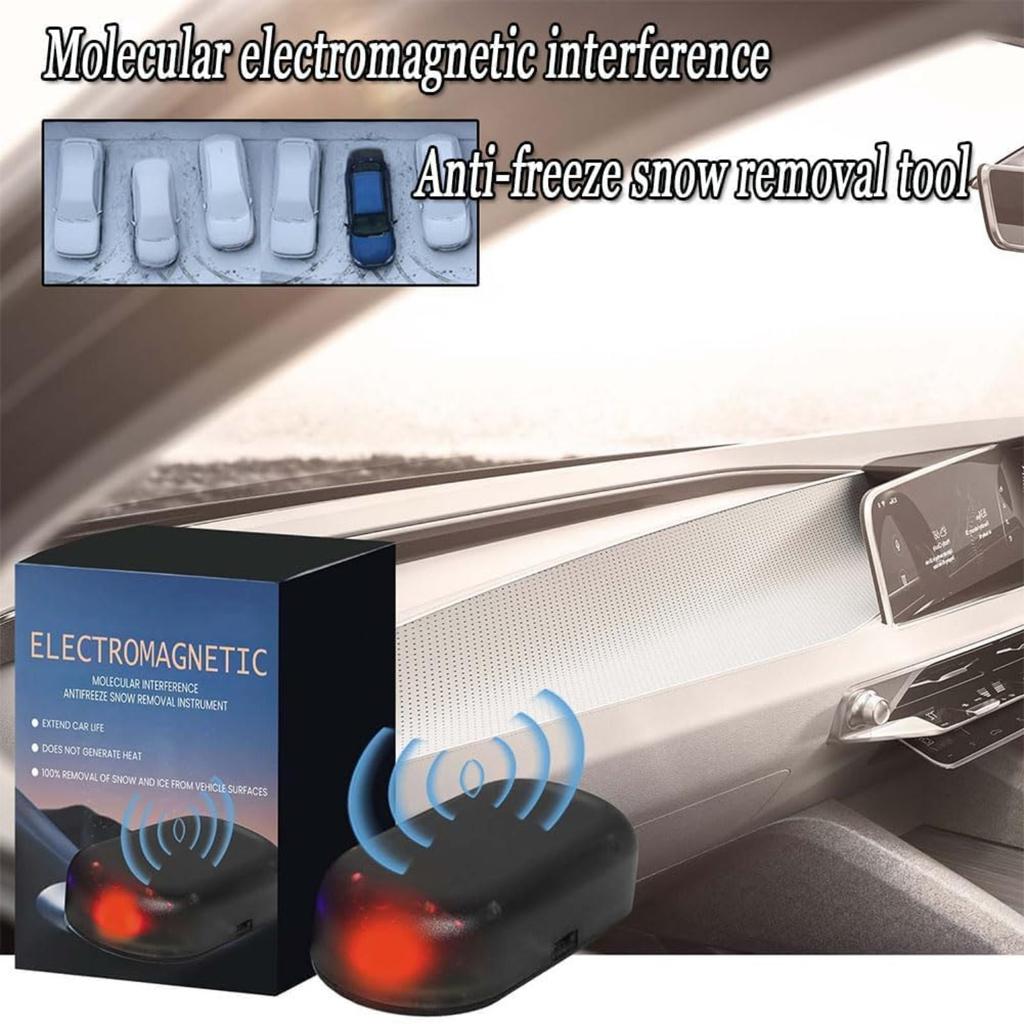 Electromagnetic Wave Anti Freezing and Snow Removal Device, Anti-Freeze Electromagnetic Car Snow Removal Device, Anti-Freeze Snow Removal Tool
