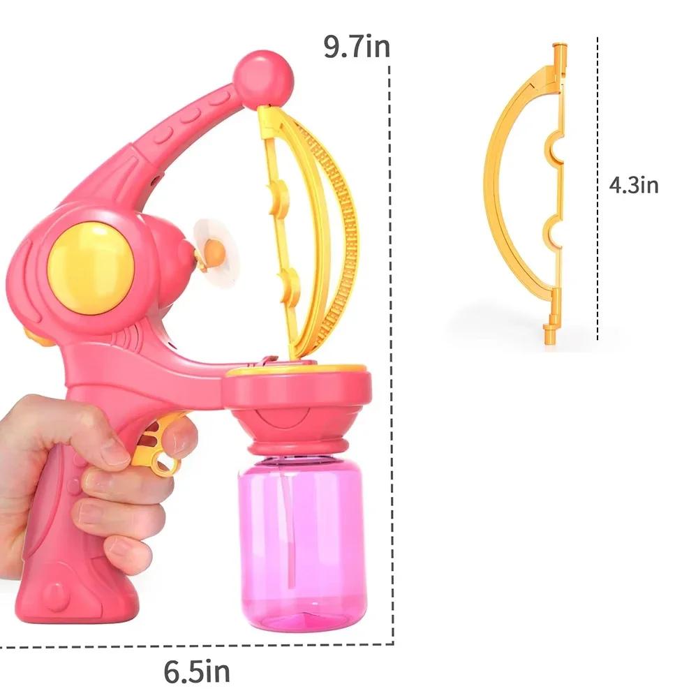 Outdoor Party Play Toy Blowing Bubbles Automatic Bubble Gun Toys Machine Summer For Kids Birthday Surprise Gifts for Water Park