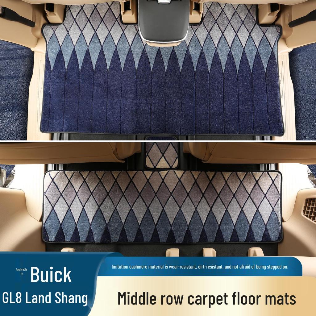 25 Buick GL8 Luxgen PHEV Middle Row Carpet Floor Mats - Interior Upgrade